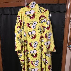 Spongebob SquarePants 2010 Snuggie Sleeved Blanket